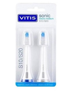 VITIS RECAMBIO SONIC S10-S20 MEDIO 2 UNIDADES Higiene y Inicio - DENTAID