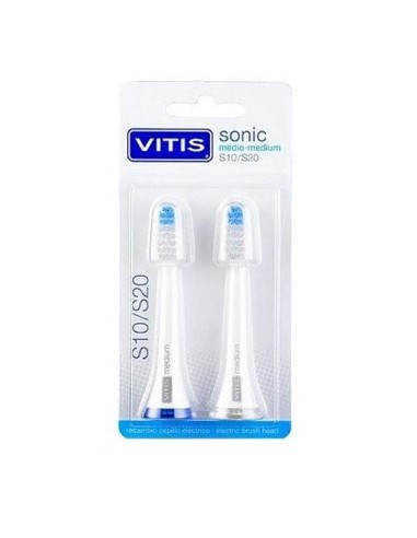 VITIS RECAMBIO SONIC S10-S20 MEDIO 2 UNIDADES Higiene y Inicio - DENTAID