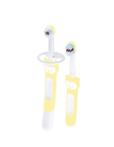 MAM CEPILLO DE DIENTES PARA BEBE BABY'S BRUSH +6M 2UDS