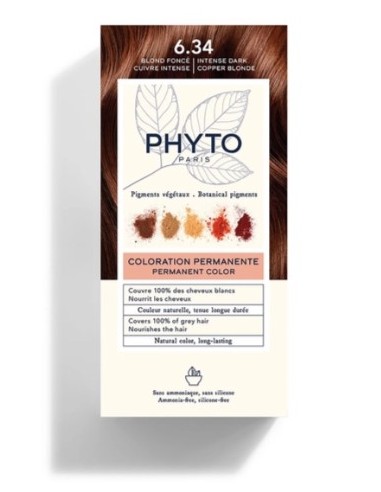 PHYTO COLOR 6.34 RUBIO OSCURO INTENSO Inicio y  - 
