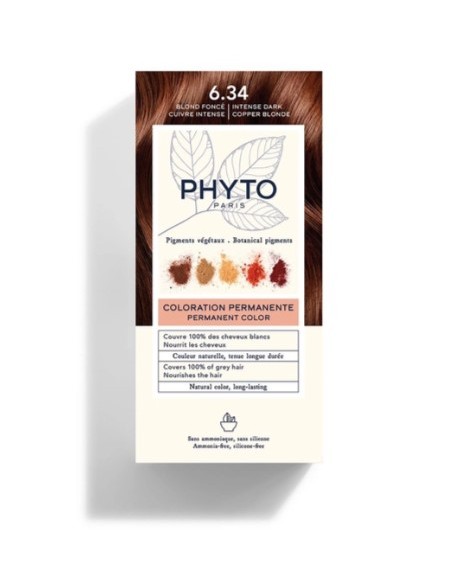 PHYTO COLOR 6.34 RUBIO OSCURO INTENSO Inicio y  - 