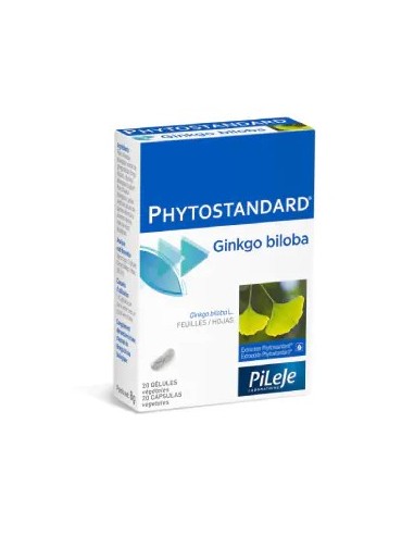 PILEJE PHYTOSTANDARD GINKGO 20 CAPSULAS Inicio y  - PHYTO