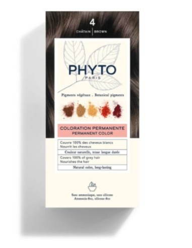 PHYTO COLOR 4 CASTAÑO Higiene y Inicio - PHYTO