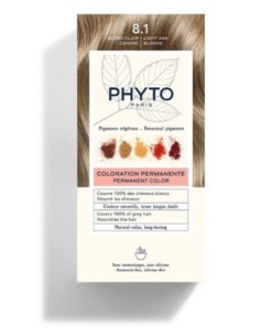 PHYTO COLOR 8.1 RUBIO CLARO CENIZA Inicio y  - PHYTO