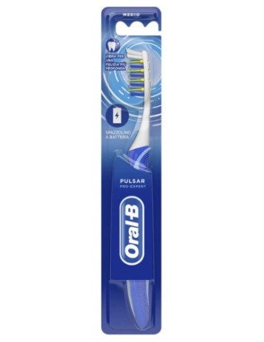 ORAL-B PULSAR CEPILLO DENTAL A PILAS 35 MEDIO Inicio y  - 