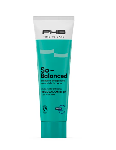 PHB SO BALANCED DENTRIFICO 75ML Colutorios y pastas y Higiene Bucal - PHB