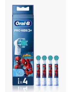 ORAL B RECAMBIO CEPILLO ELECTRICO SPIDERMAN 4 UNIDADE Higiene y Inicio - 