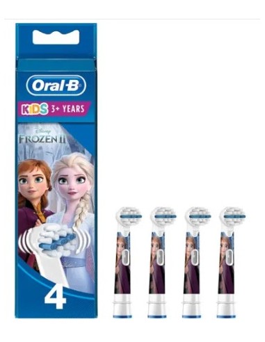 ORAL-B RECAMBIO CEPILLO ELECTRICO INFANTIL FROZEN 4 UNIDADESD Higiene y Inicio - ORAL B