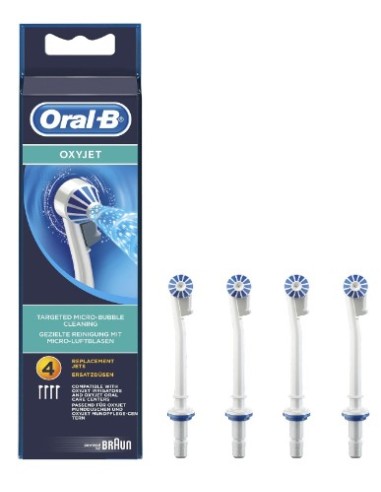 ORAL B IRRIGADOR CABEZAL DE RECAMBIO 4 UNIDADES Higiene y Inicio - 