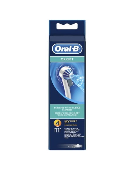 ORAL B IRRIGADOR CABEZAL DE RECAMBIO 4 UNIDADES Higiene y Inicio - 
