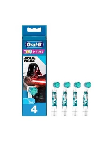 ORAL-B RECAMBIO INFANTIL STAR WARS 4 UNIDADES Inicio y  - ORAL B