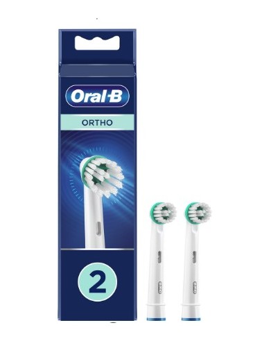 ORAL-B RECAMBIO ORTHO CARE 2 UNIDADES Higiene y Inicio - ORAL B