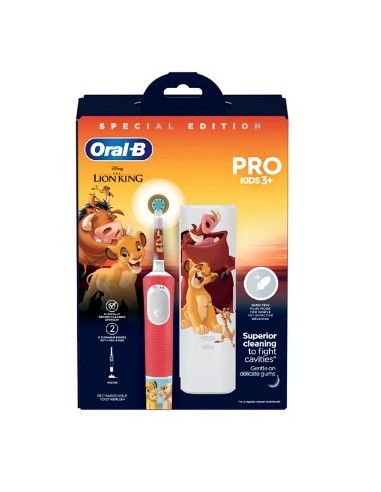 ORAL B PRO KIDS 3+ CEPILLO ELECTRICO REY LEON Higiene y Inicio - ORAL B