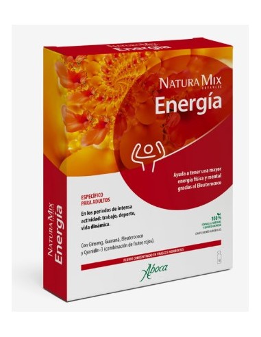 ABOCA NATURA MIX ADVANCED ENERGIA 10 FRASCOS Inicio y  - 