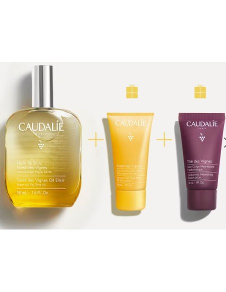CAUDALIE COFRE SOLEIL DES VIGNES Regalos menos de 30€ y Packs y cofres regalo - CAUDALIE