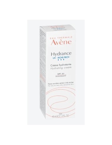AVENE HYDRANCE CREMA RICA HIDRATANTE SPF30 40ML Cosmética facial y Cosmética - AVENE
