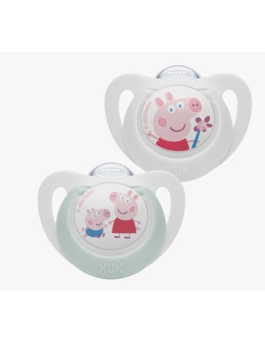 NUK CHUPETE STAR PEPPA PIG 0-6 MESES Inicio y  - NUK