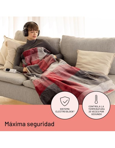 DAGA MANTA DE SOFA ELECTRICA RELAX SUAVE PLUS Mantas electricas y Salud Muscular y Articular - DAGA