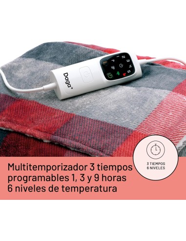 DAGA MANTA DE SOFA ELECTRICA RELAX SUAVE PLUS Mantas electricas y Salud Muscular y Articular - DAGA