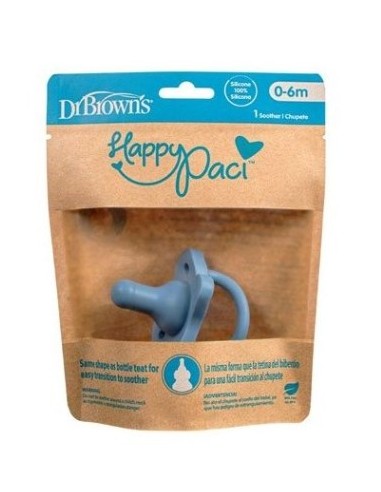 DR BROWN'S CHUPETE SILICONA AZUL +0M Bebé y mamá y Inicio - DR BROWNS