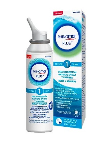 RHINOMER PLUS FUERZA SUAVE 1 125ML Inicio y  - RHINOMER