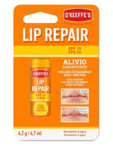 O´KEEFFE´S BALSAMO LABIAL LIP REPAIR SPF15 4.2G Inicio y  - 