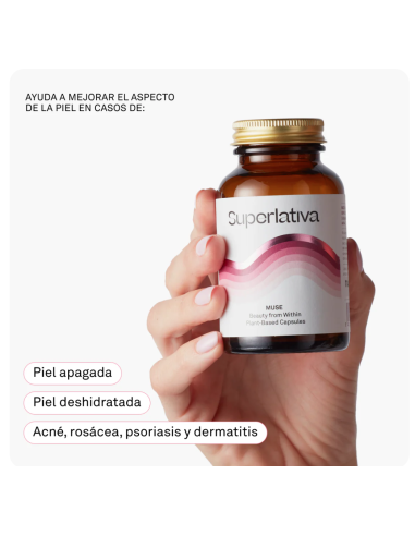 SUPERLATIVA MUSE 60 CÁPSULAS Colagenos y magnesios y Salud Muscular y Articular - 