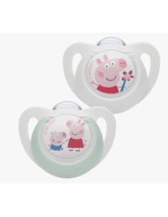 NUK CHUPETE STAR PEPPA PIG 6-18 MESES Inicio y  - 