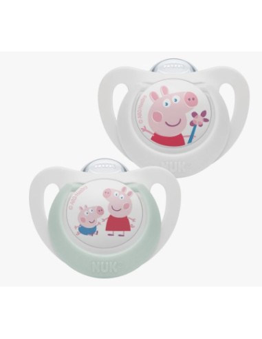 NUK CHUPETE STAR PEPPA PIG 6-18 MESES Inicio y  - 