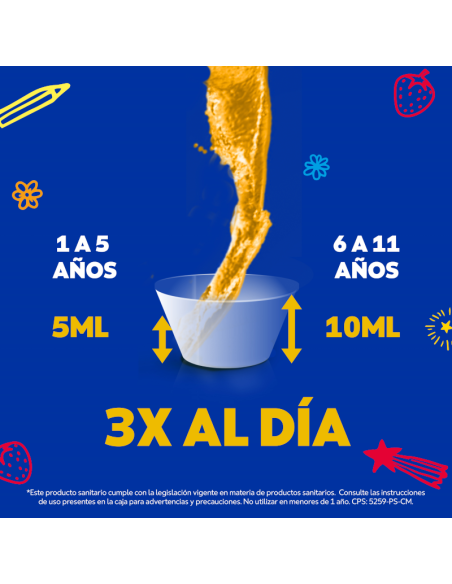 VICKS NATURA TOS NIÑOS SABOR MIEL 140ML Tos y Salud Respiratoria - VICKS LAB