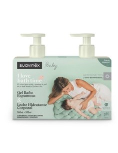 SUAVINEX I LOVE BATH TIME LECHE + GEL 500 ML Cuidado del bebe y Bebé y mamá - SUAVINEX