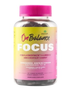 AQUILEA ON BALANCE FOCUS 60 GOMINOLAS CEREZA Inicio y  - AQUILEA