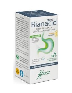 ABOCA NEOBIANACID 14 COMPRIMIDOS SABOR LIMON Salud y Inicio - ABOCA