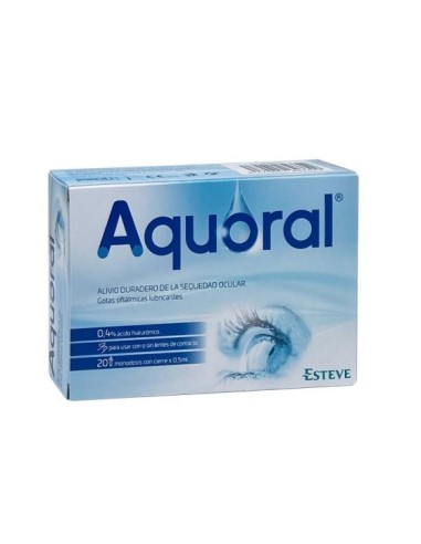 AQUORAL 0,4p 0,5 ML 20 MONODOSIS Salud y Inicio - AQUORAL