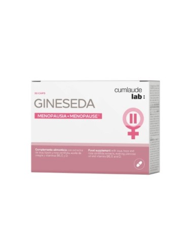 CUMLAUDE GINESEDA SOJA 30 CAPSULAS Salud y Inicio - CUMLAUDE