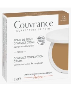 AVENE COUVRANCE BASE MAQUILLAJE CREMA COMPACTA 1.4 DORADO 8.5G Cosmética facial y Cosmética - AVENE
