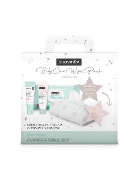 SUAVINEX BABY CARE WIPES CANASTILLA PACK PINK Inicio y  - SUAVINEX
