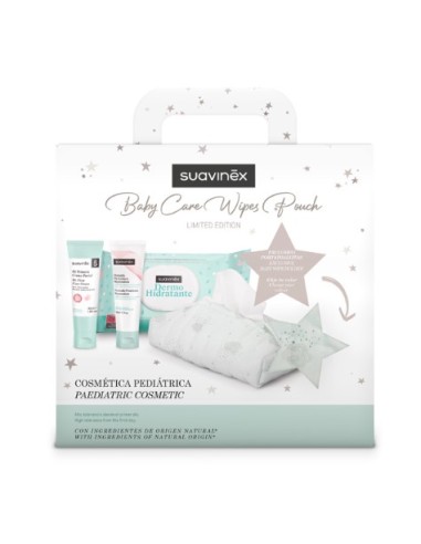 SUAVINEX BABY CARE WIPES CANASTILLA PACK BLUE Bebé y mamá y Inicio - SUAVINEX
