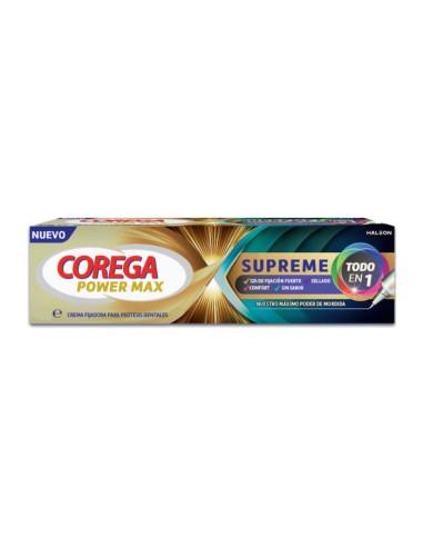 COREGA POWER MAX SUPREME TODO EN 1 70 G Fijación y Fijacion y protesis - COREGA