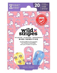 WILD STRIPES TIRITAS INFANTILES NIÑA 20 UNIDADES Inicio y  - 