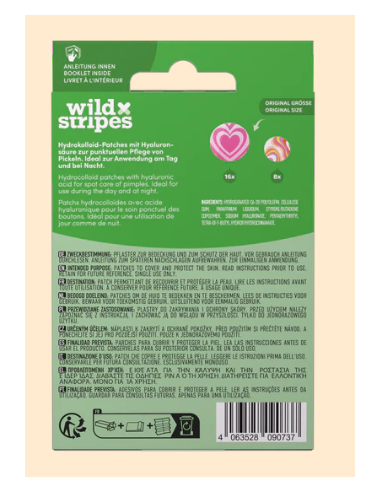 WILD STRIPES TIRITAS ANTI GRANOS VARIADAS 24 UNIDADES Inicio y  - WILD STRIPES