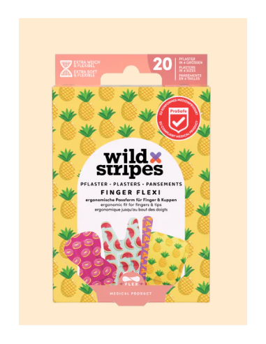 WILD STRIPES TIRITAS VARIADAS 20 UNIDADES Inicio y  - 