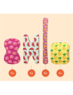 WILD STRIPES TIRITAS VARIADAS 20 UNIDADES Inicio y  -  2