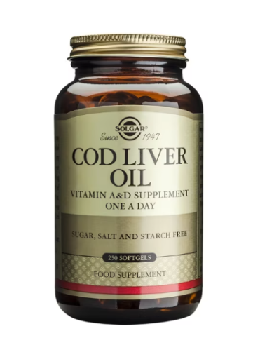 SOLGAR ACEITE HIGADO DE BACALAO 250 CAPSULAS Inicio y  - 