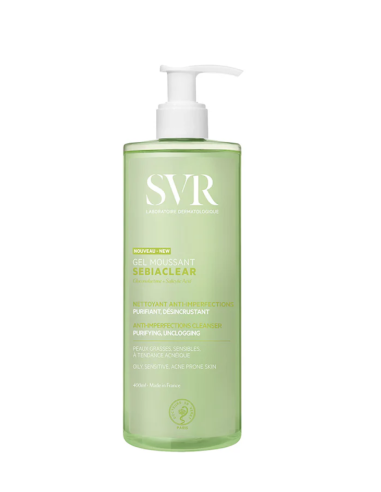 SVR SEBIACLEAR GEL MOUSSANT 400ML Limpieza Facial y Cosmética facial - 