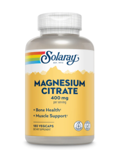 SOLARAY BIG MAGNESIUM CITRATE 400 MG 180 VEGCAPS Inicio y  - SOLARAY