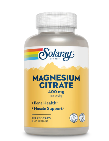 SOLARAY BIG MAGNESIUM CITRATE 400 MG 180 VEGCAPS Inicio y  - SOLARAY