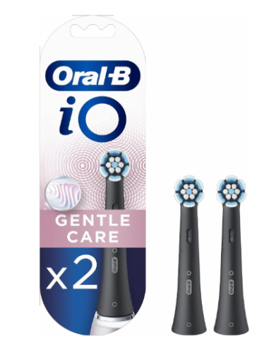 ORAL-B IO RECAMBIO GENTLE CARE NEGRO 2 UNIDADES Inicio y  - ORAL B