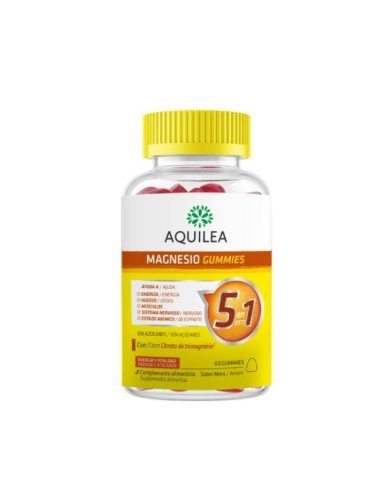 AQUILEA MAGNESIO GUMMIES 60 GOMINOLAS SABOR MORA Inicio y  - AQUILEA