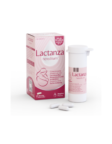 LACTANZA HEREDITUM 28 CAPS Bebé y mamá y Inicio - ANGELINI